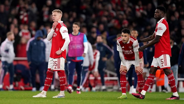 Arsenal bị loại khỏi Europa League. (Nguồn: Getty Images)