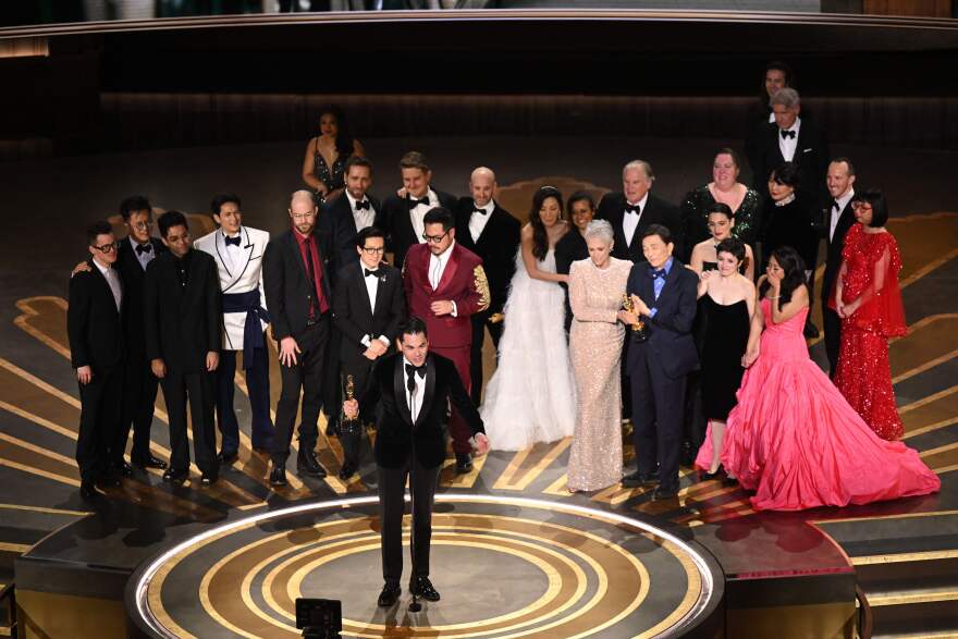Sân khấu Lễ trao giải Oscar thường niên lần thứ 95. Ảnh: AFP