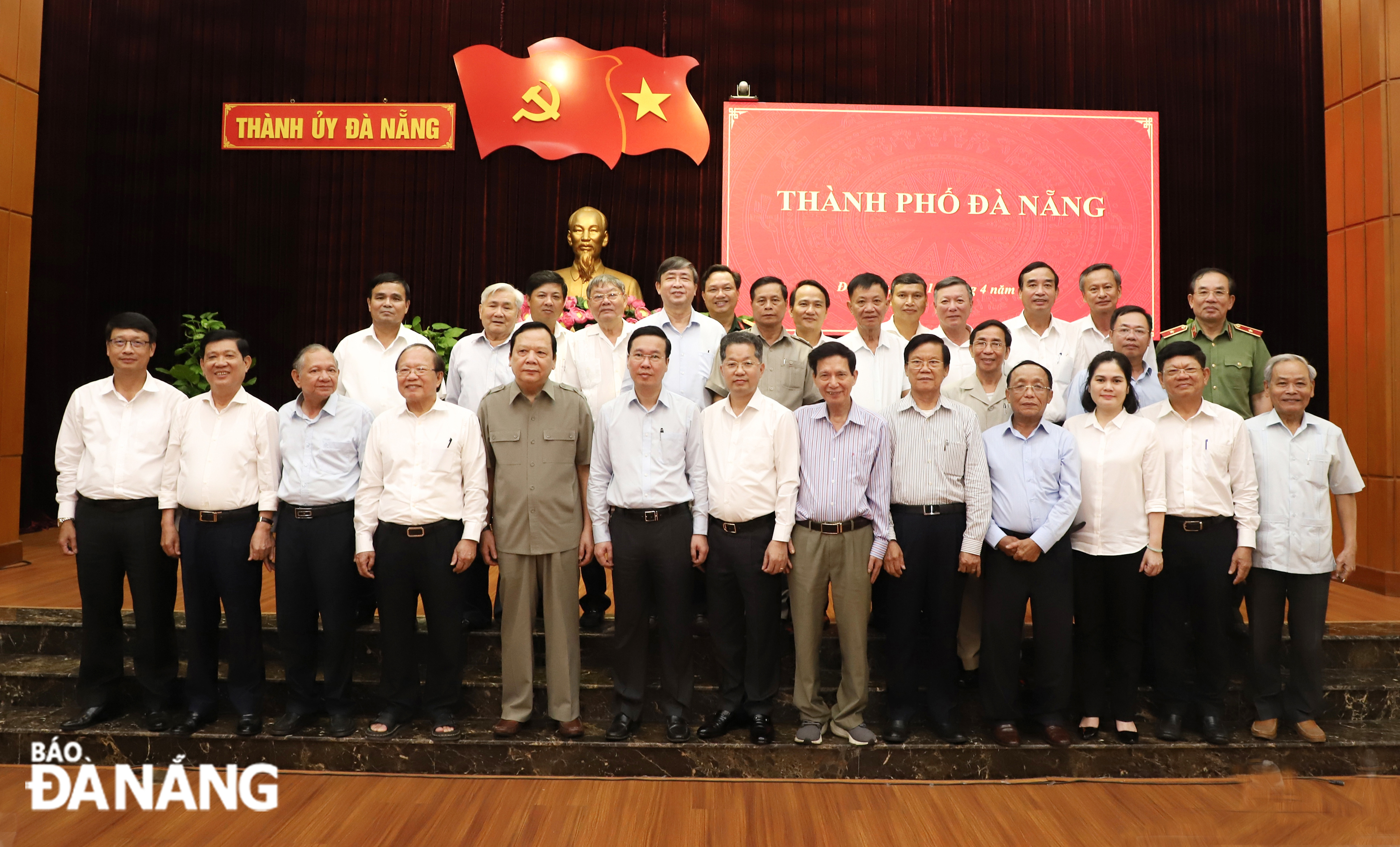 Chủ tịch nước CHXH Chủ nghĩa Việt Nam Võ Văn Thưởng gặp mặt đại diện cán bộ hưu trí cấp cao, các tướng lĩnh nghỉ hưu trên địa bàn thành phố