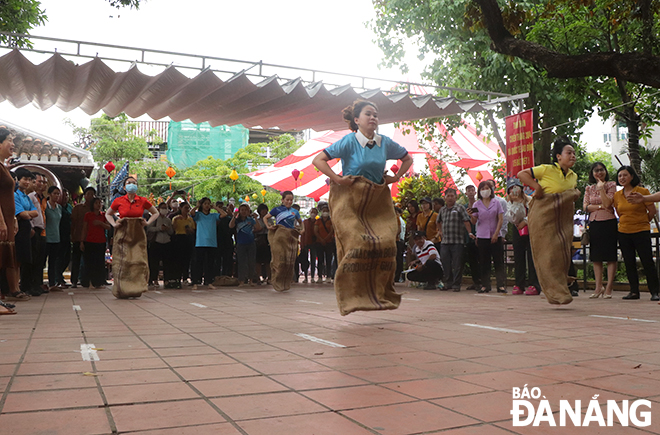 Lễ hội đình làng Hải Châu là hoạt động văn hóa có ý nghĩa quan trọng trong đời sống tinh thần của nhân dân địa phương từ bao đời nay. Ảnh: X.D