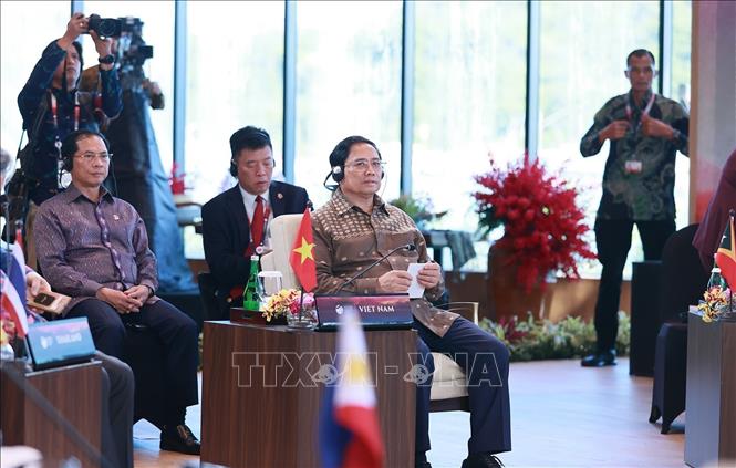 Hội nghị Cấp cao ASEAN lần thứ 42: Thủ tướng Phạm Minh Chính dự, phát biểu tại phiên họp hẹp với lãnh đạo các nước ASEAN