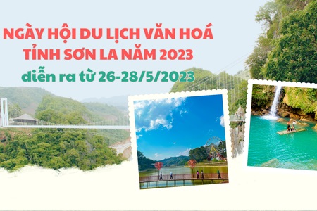 Ngày hội du lịch văn hóa tỉnh Sơn La năm 2023 diễn ra từ ngày 26 đến 28-5-2023