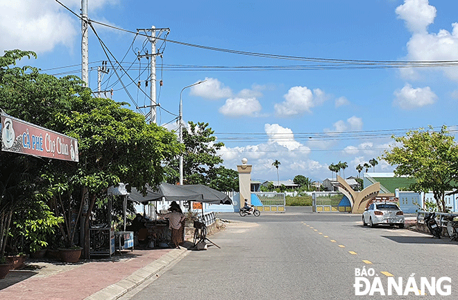 Ở thị trấn Nam Phước, giao lộ Hùng Vương - Chu Văn An dân gian gọi là “ngã ba Chợ Chùa”. Ảnh: V.T.L