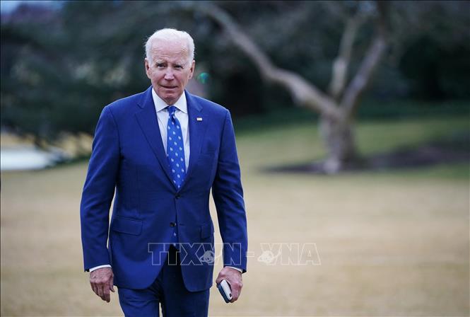  Tổng thống Hoa Kỳ Joe Biden tại Nhà Trắng ở Washington, DC. Ảnh tư liệu: AFP/TTXVN