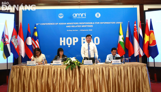 Hội nghị Bộ trưởng thông tin ASEAN lần thứ 16 diễn ra tại Đà Nẵng