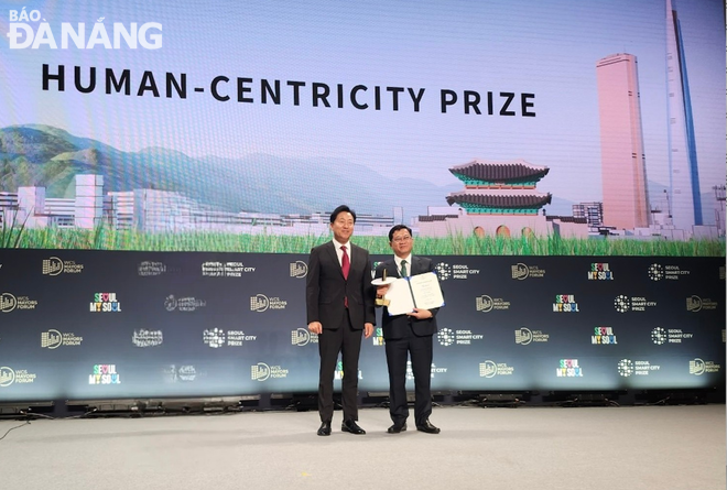 Đà Nẵng nhận giải thưởng thành phố thông minh Seoul