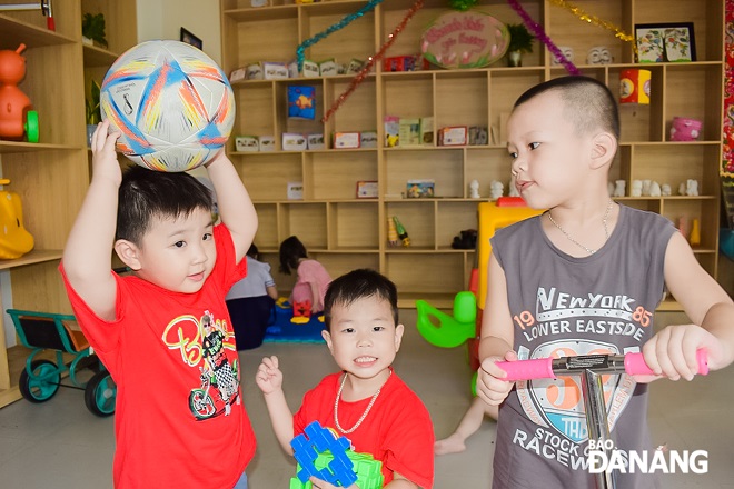 Mô hình 'Thư viện đồ chơi trẻ em' miễn phí ở quận Hải Châu, Đà Nẵng