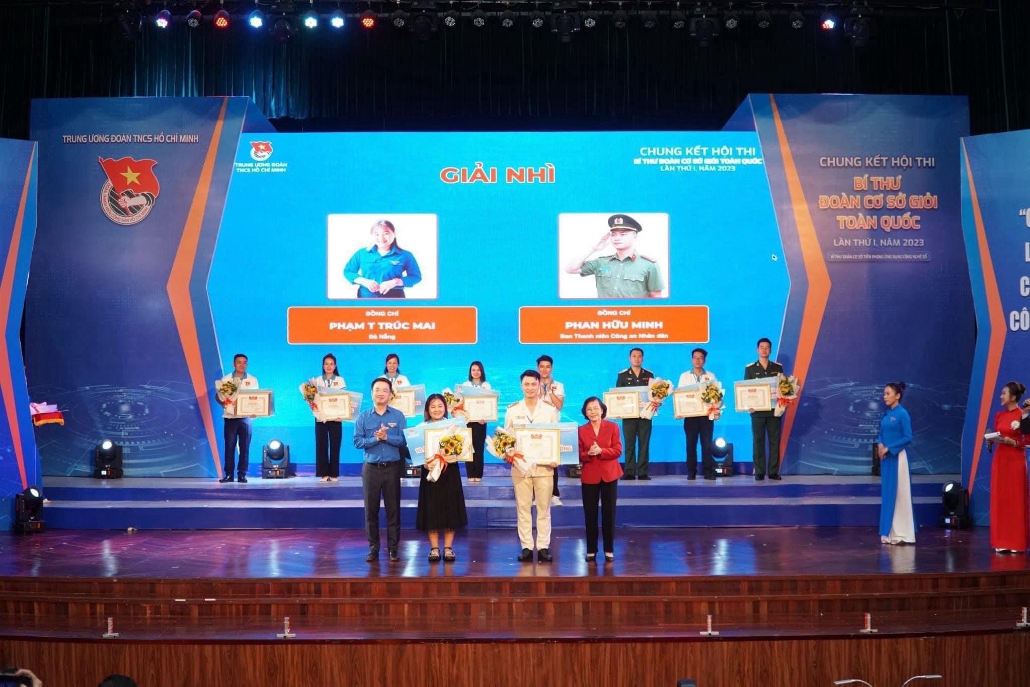 Đà Nẵng đoạt giải Nhì hội thi Bí thư Đoàn cơ sở giỏi toàn quốc