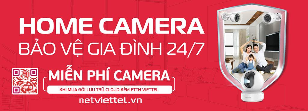 Tháng 4 Viettel Đà Nẵng đăng ký lắp mạng Viettel tặng ngay Camera 360